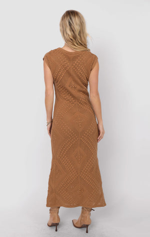 SADIE AND SAGE Women's Dresses Sadie and Sage Wandering Intricate Knit Dress