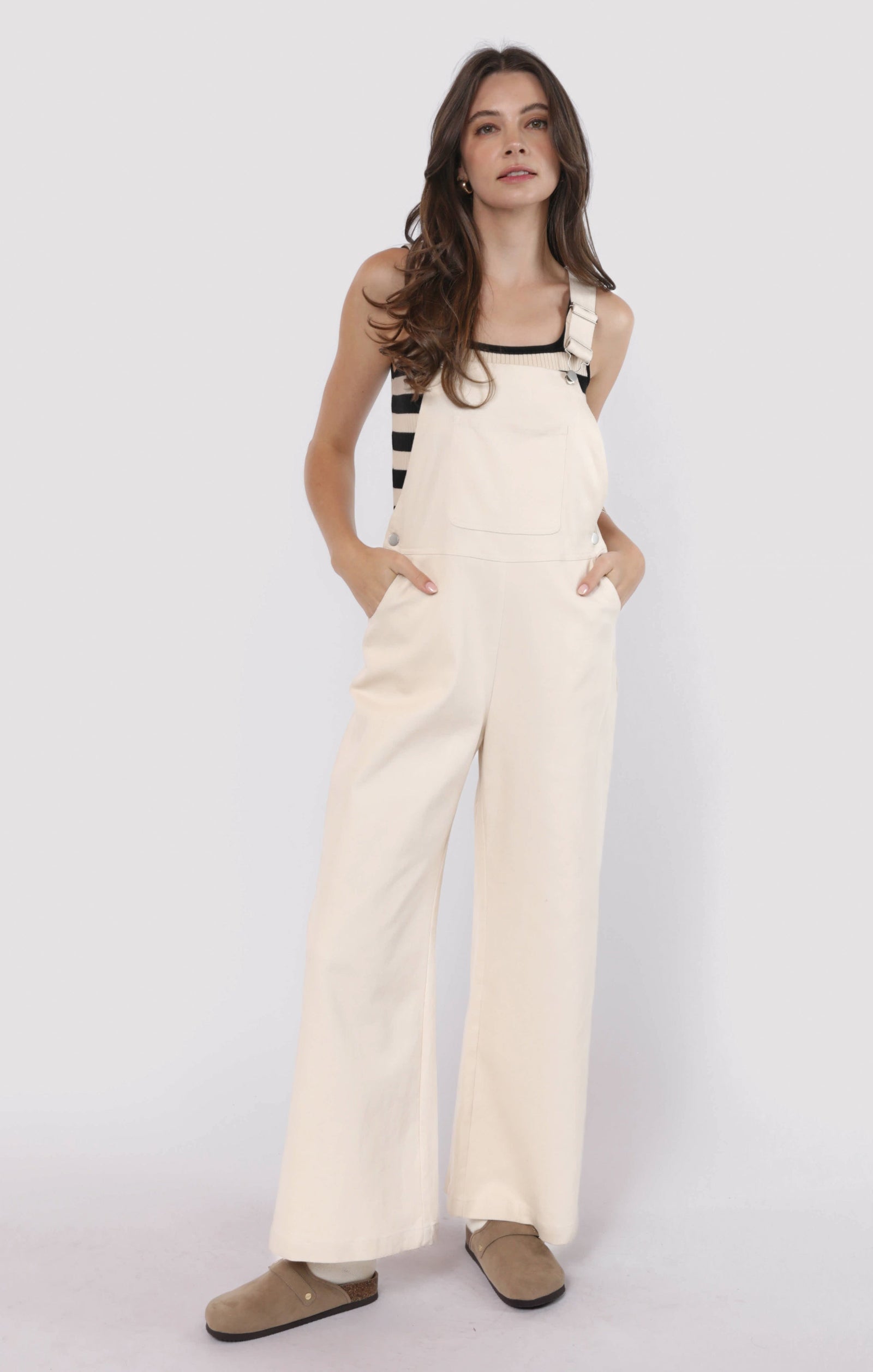SADIE AND SAGE Women's Pants Sadie and Sage Clear Eyes Overalls Jumpsuit
