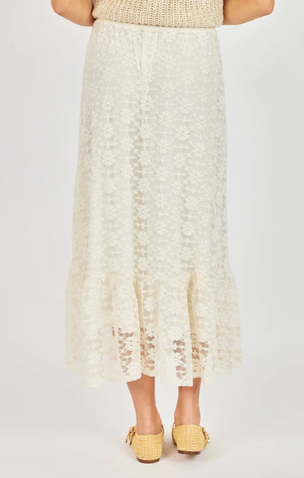 SADIE AND SAGE Women's Skirts Sadie and Sage Letters Midi Skirt