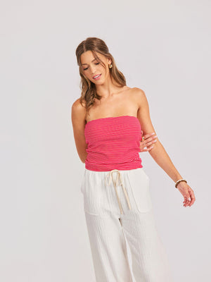 SADIE AND SAGE Women's Top Sadie and Sage Jukebox Knit Tube Top