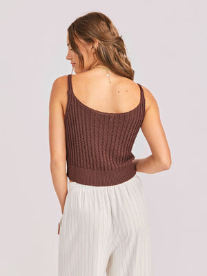 SADIE AND SAGE Women's Top Sadie and Sage Marlow Buttoned Sweater Vest