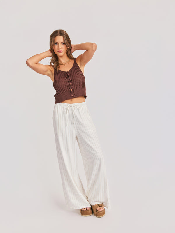 SADIE AND SAGE Women's Top Sadie and Sage Marlow Buttoned Sweater Vest