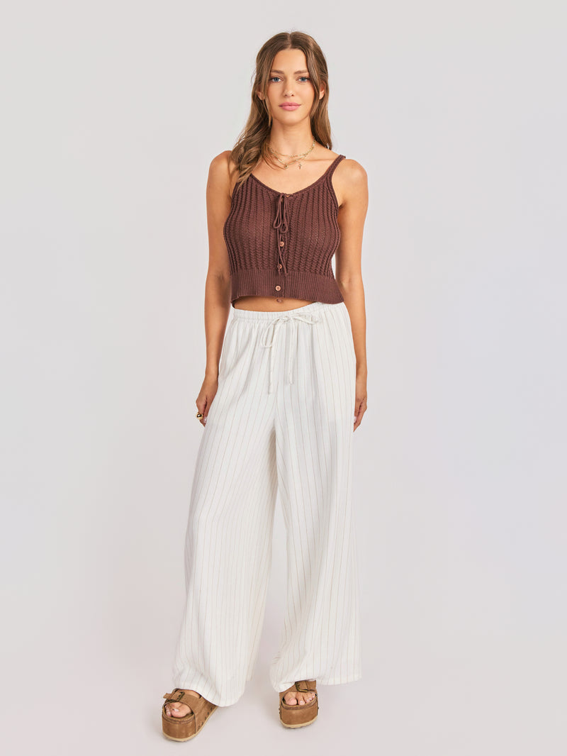 SADIE AND SAGE Women's Top Sadie and Sage Marlow Buttoned Sweater Vest