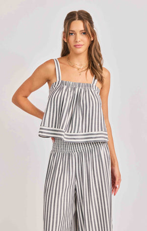 SADIE AND SAGE Women's Top Sadie and Sage Nomad Stripe Tank