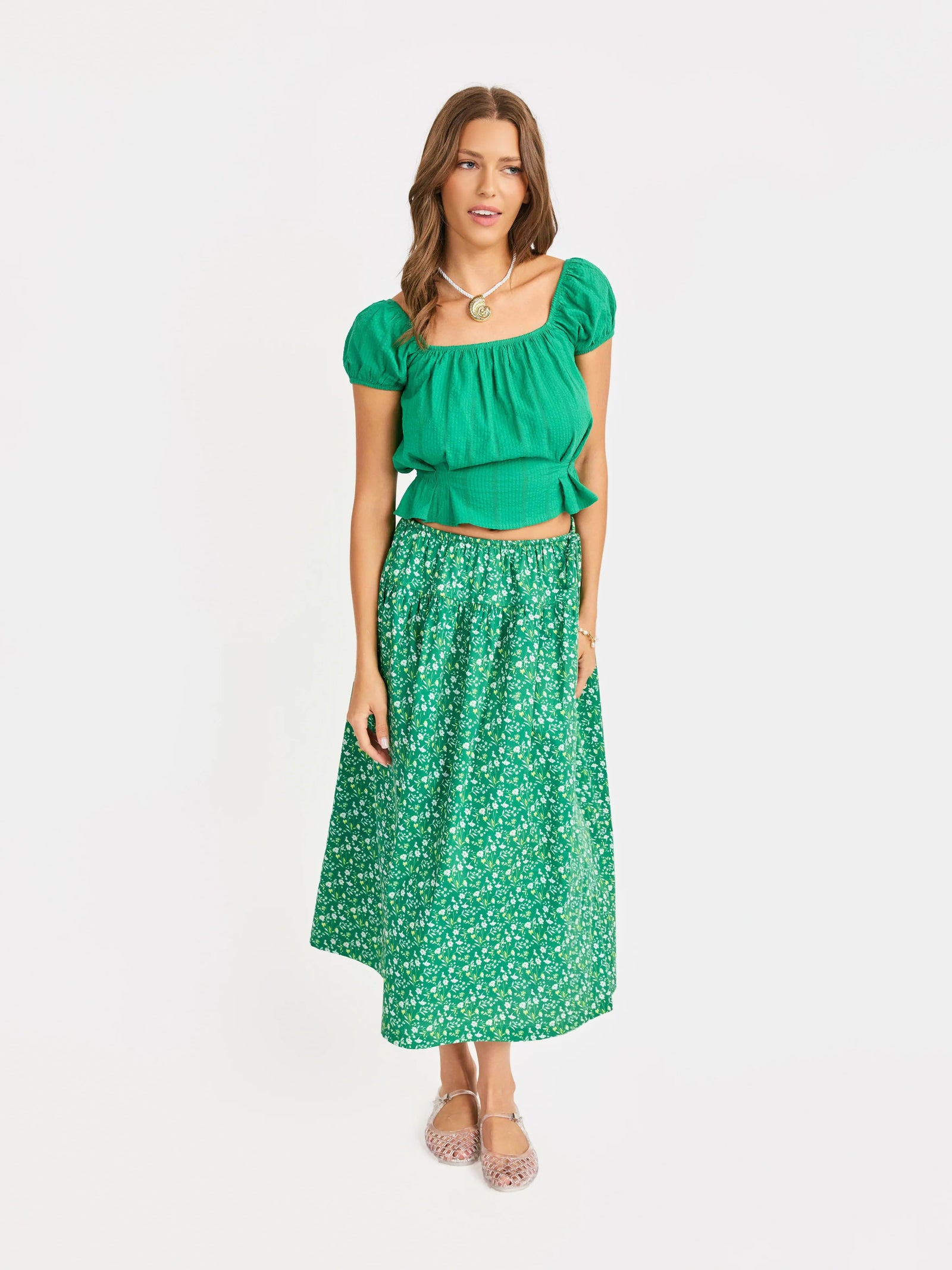 SADIE AND SAGE Women's Top Sadie and Sage Radiate Cap Sleeved Top