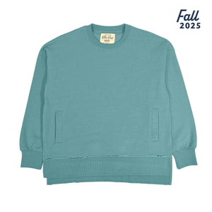 SOUTHERN FRIED COTTON Women's Sweatshirt SEAFOAM / S 1 - take pics of rose - Southern Fried Cotton The One On Repeat SFBRW020