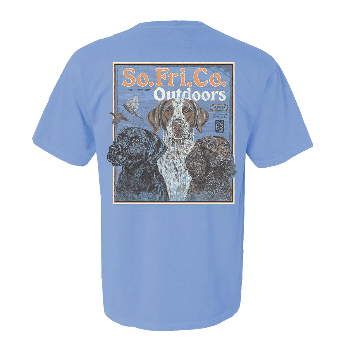 SOUTHERN FRIED COTTON Women's Tee Southern Fired Cotton Trio of Dogs