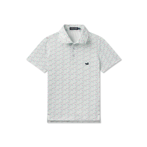 SOUTHERN MARSH COLLECTION Boys Top Southern Marsh Youth Flyline Performance Polo - Sunday Success