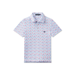 SOUTHERN MARSH COLLECTION Kid's Tops Southern Marsh Youth Flyline Performance Polo - Liberty