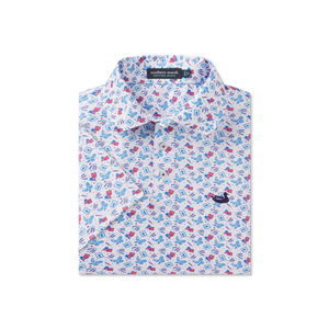 SOUTHERN MARSH COLLECTION Kid's Tops Southern Marsh Youth Flyline Performance Polo - Liberty