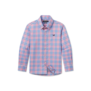 SOUTHERN MARSH COLLECTION Kid's Tops Southern Marsh Youth Performance Dress Shirt || David's Clothing