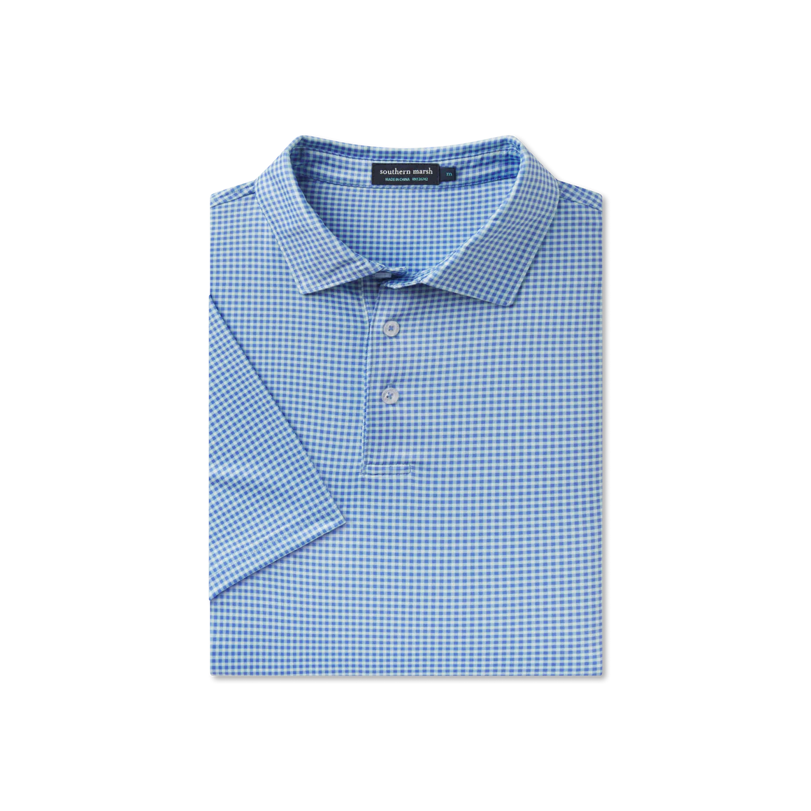 SOUTHERN MARSH COLLECTION Men's Polo SLATE MINT / S Southern Marsh Walker Performance Polo PCWCSLMT