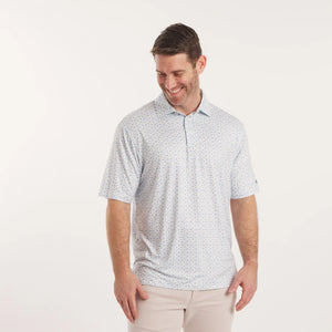 SOUTHERN MARSH COLLECTION Men's Polo Southern Marsh Flyline Performance Polo - Kitty Hawk