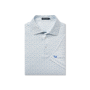 SOUTHERN MARSH COLLECTION Men's Polo Southern Marsh Flyline Performance Polo - Kitty Hawk