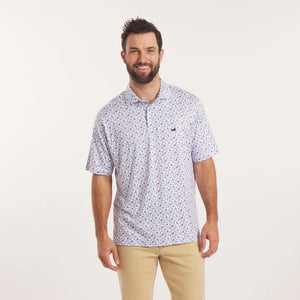 SOUTHERN MARSH COLLECTION Men's Polo Southern Marsh Flyline Performance Polo - Liberty