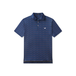 SOUTHERN MARSH COLLECTION Men's Polo Southern Marsh Flyline Performance Polo - Liberty