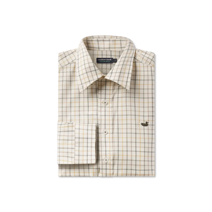 SOUTHERN MARSH COLLECTION Men's Sport Shirt Southern Marsh Chateau Windowpane Dress Shirt