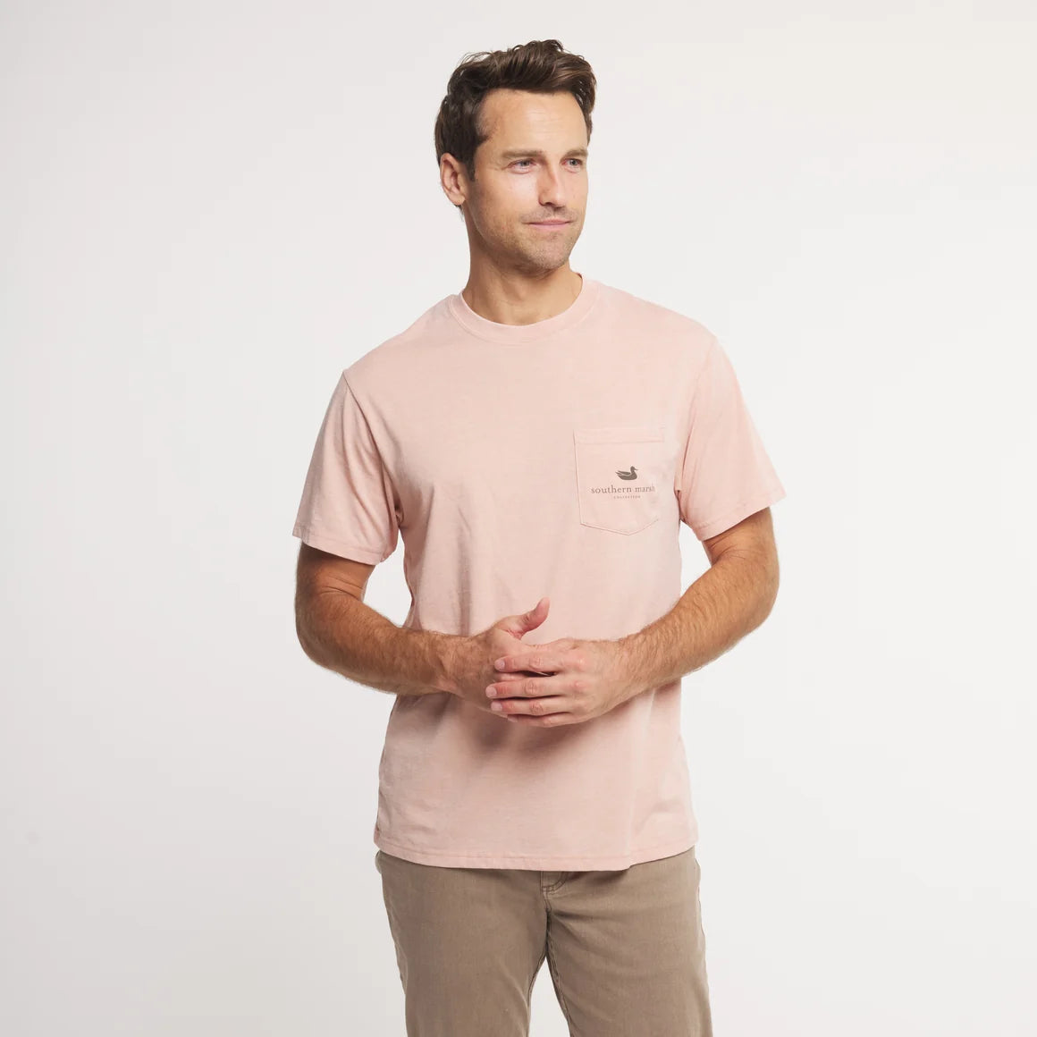 SOUTHERN MARSH COLLECTION Men's Tees Southern Marsh SEAWASH™ Tee - Branding - Camo Shield