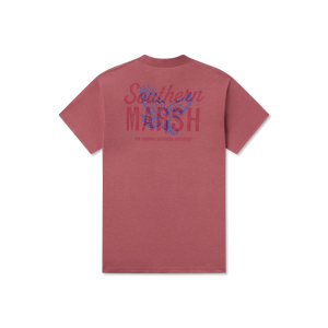 SOUTHERN MARSH COLLECTION Men's Tees Southern Marsh SEAWASH Tee - Freedom