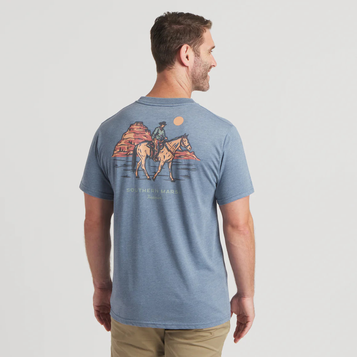 SOUTHERN MARSH COLLECTION Men's Tees Southern Marsh SEAWASH Tee - Marfa Rider