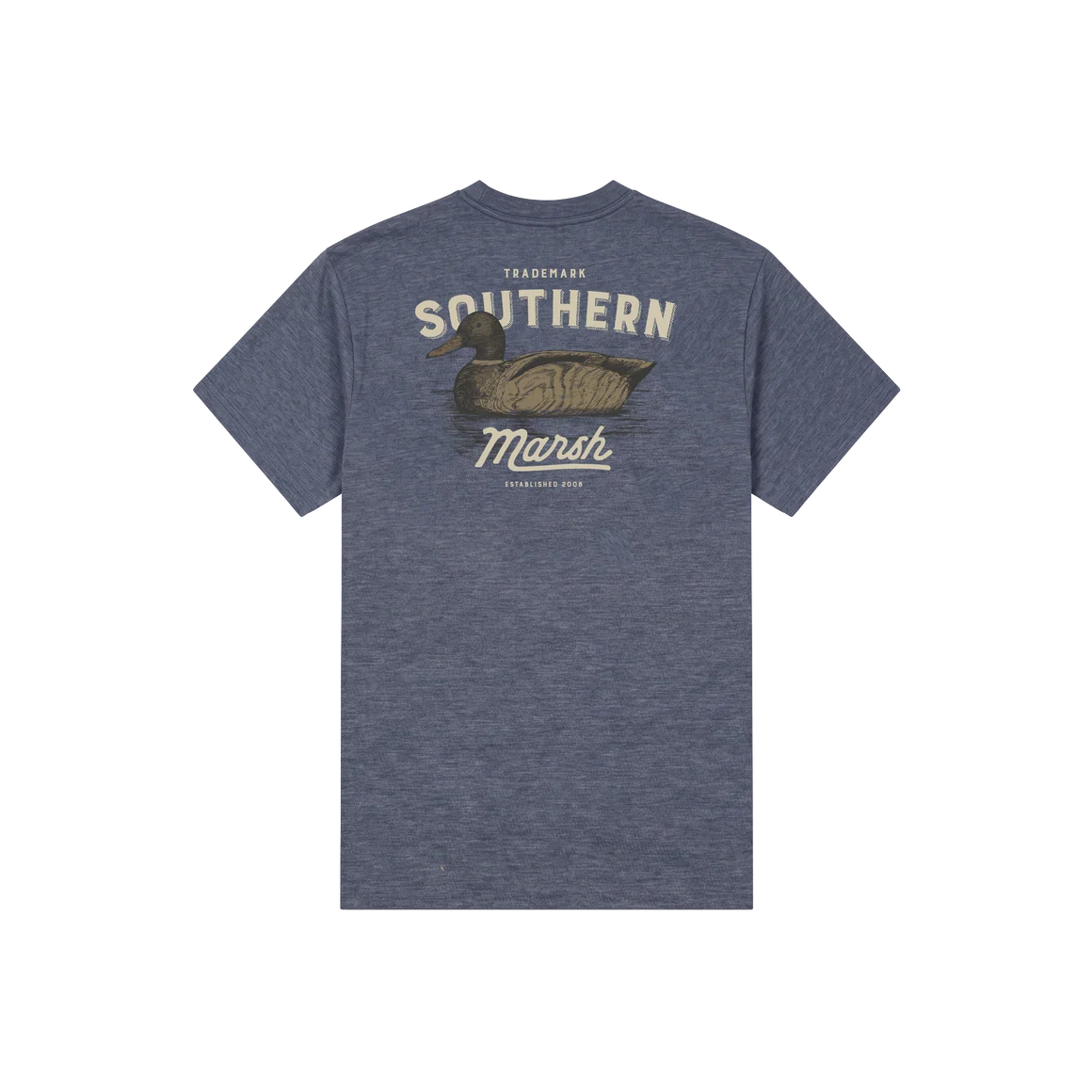 SOUTHERN MARSH COLLECTION Men's Tees Southern Marsh SEAWASH™ Tee - Vintage Duck Decoy - In Position