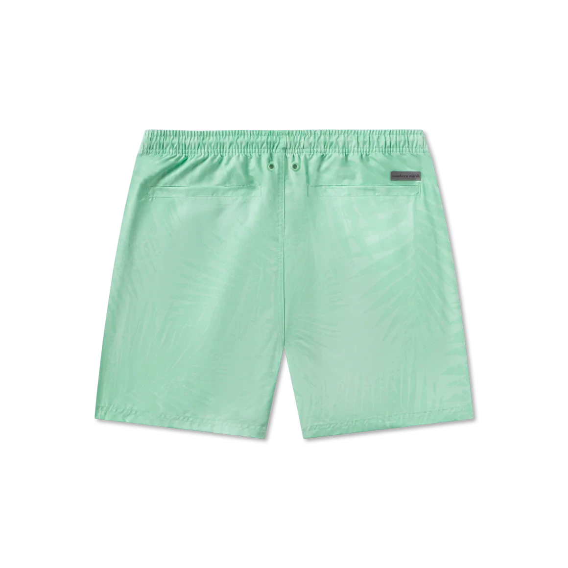 SOUTHERN MARSH COLLECTION Mens Shorts Southern Marsh Pier Lined Trunk - Palms || David's Clothing