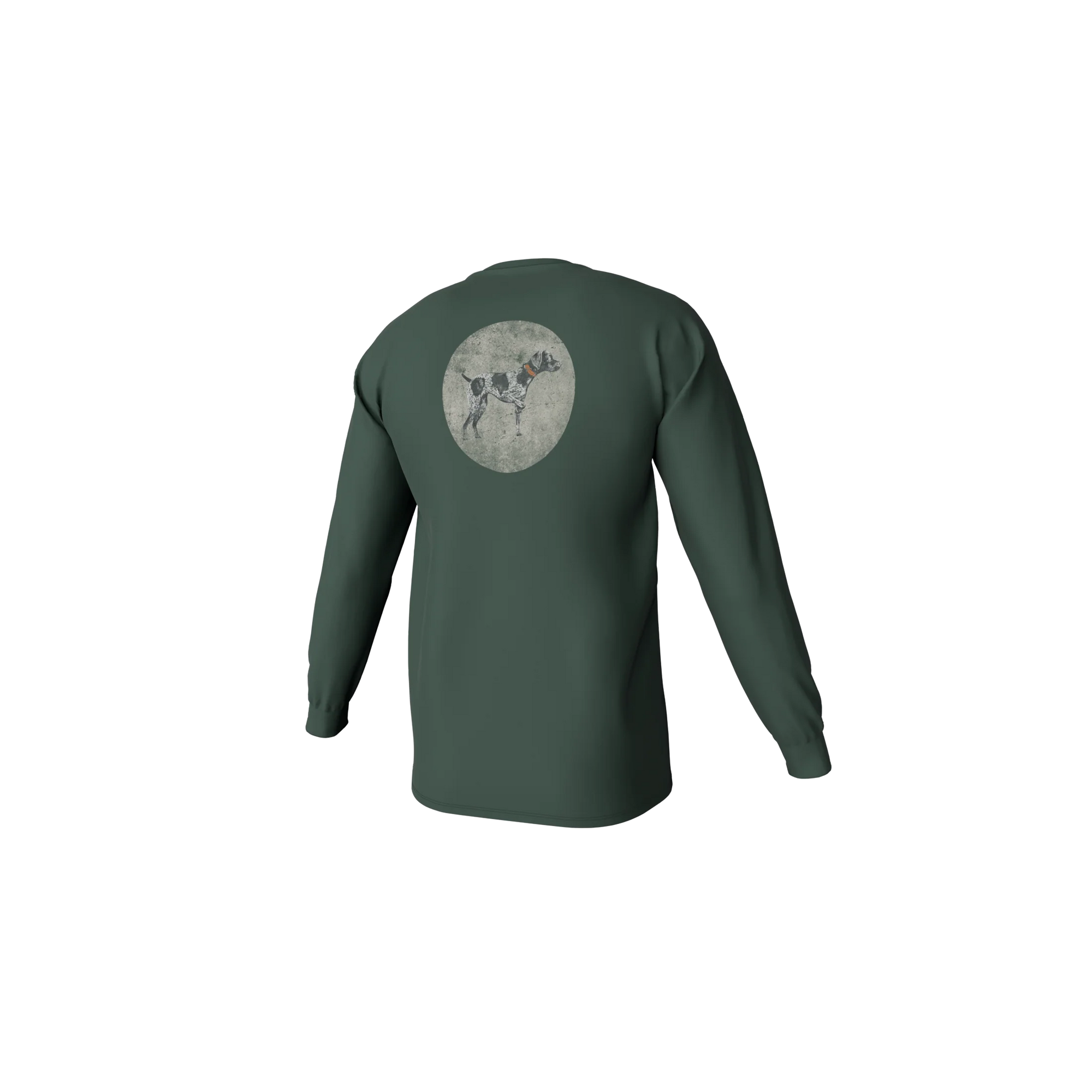 Southern Point Co. Kid's Tees Southern Point Youth Vintage Circle Greyton Long Sleeve Pocket Tee