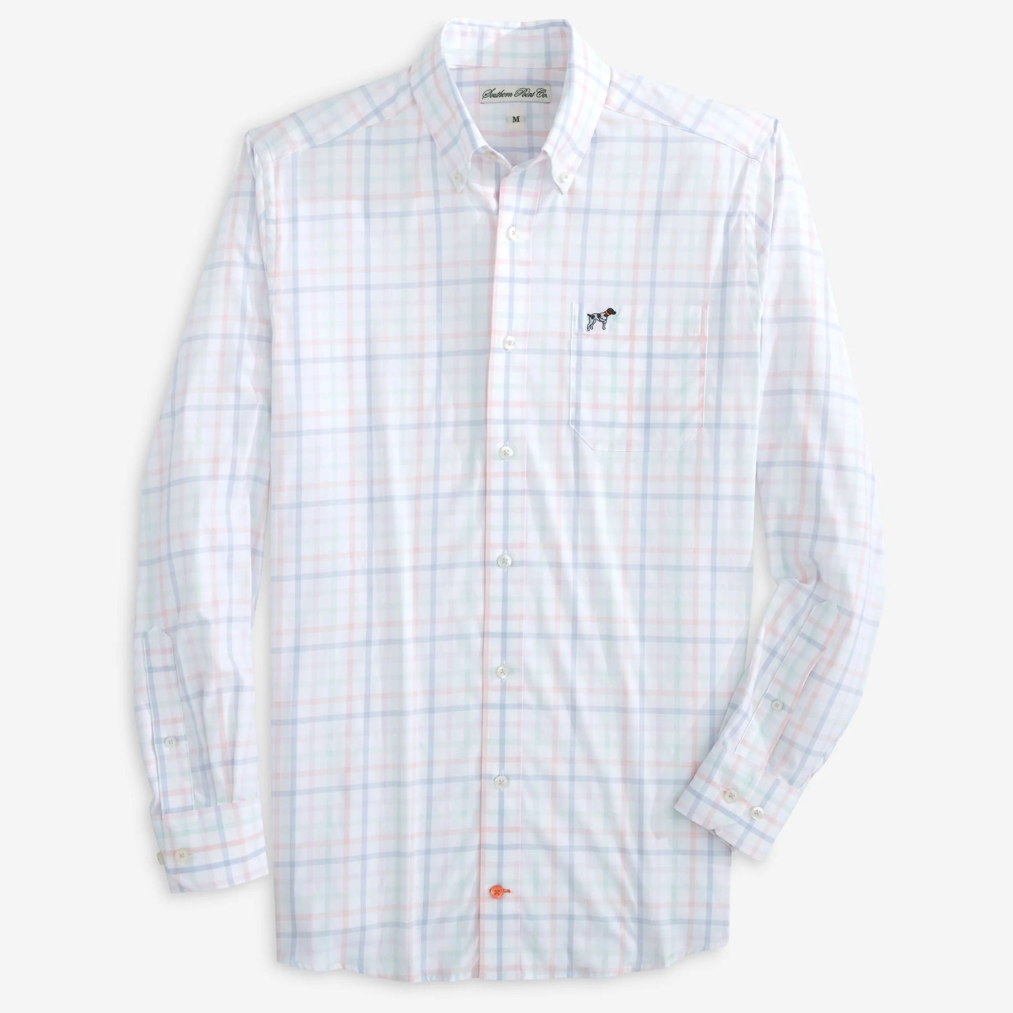 Southern Point Co. Men's Sport Shirt SHORELINE / S Southern Point Hadley Performance Sport shirt || David's Clothing HPF39