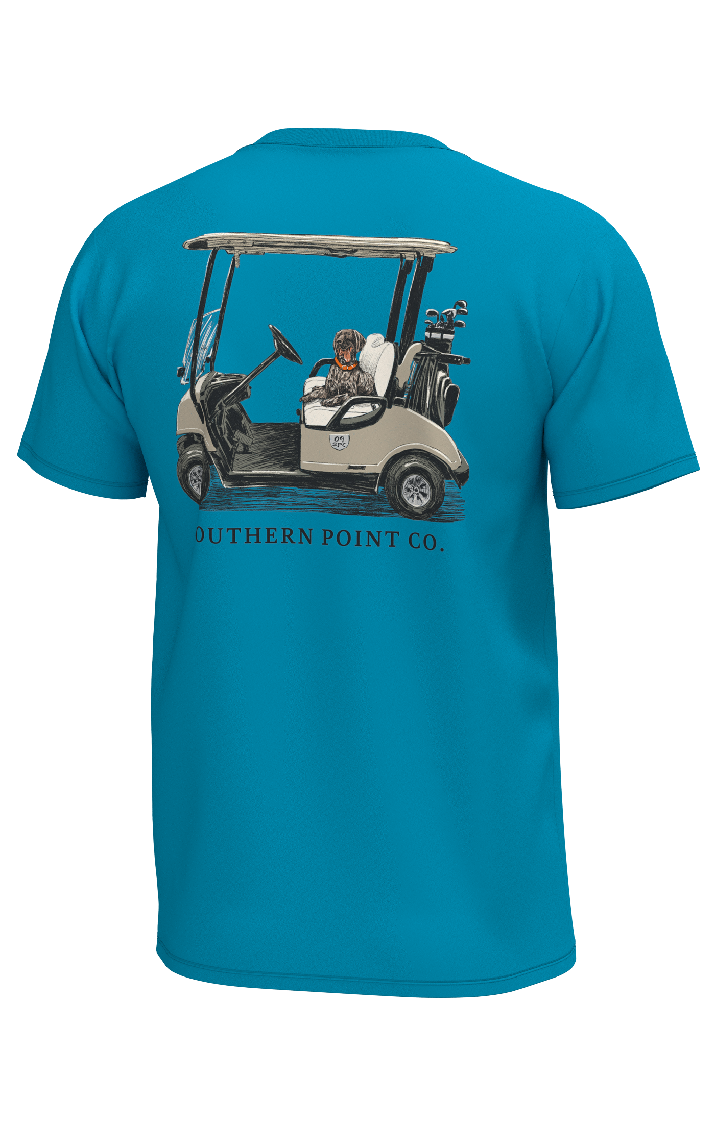 Southern Point Co. Men's Tees Southern Point Greyton Golf Cart Short Sleeve Tee