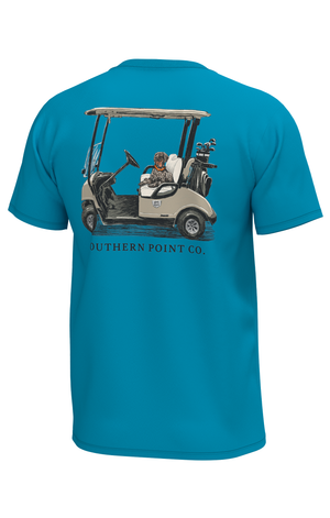 Southern Point Co. Men's Tees Southern Point Greyton Golf Cart Short Sleeve Tee