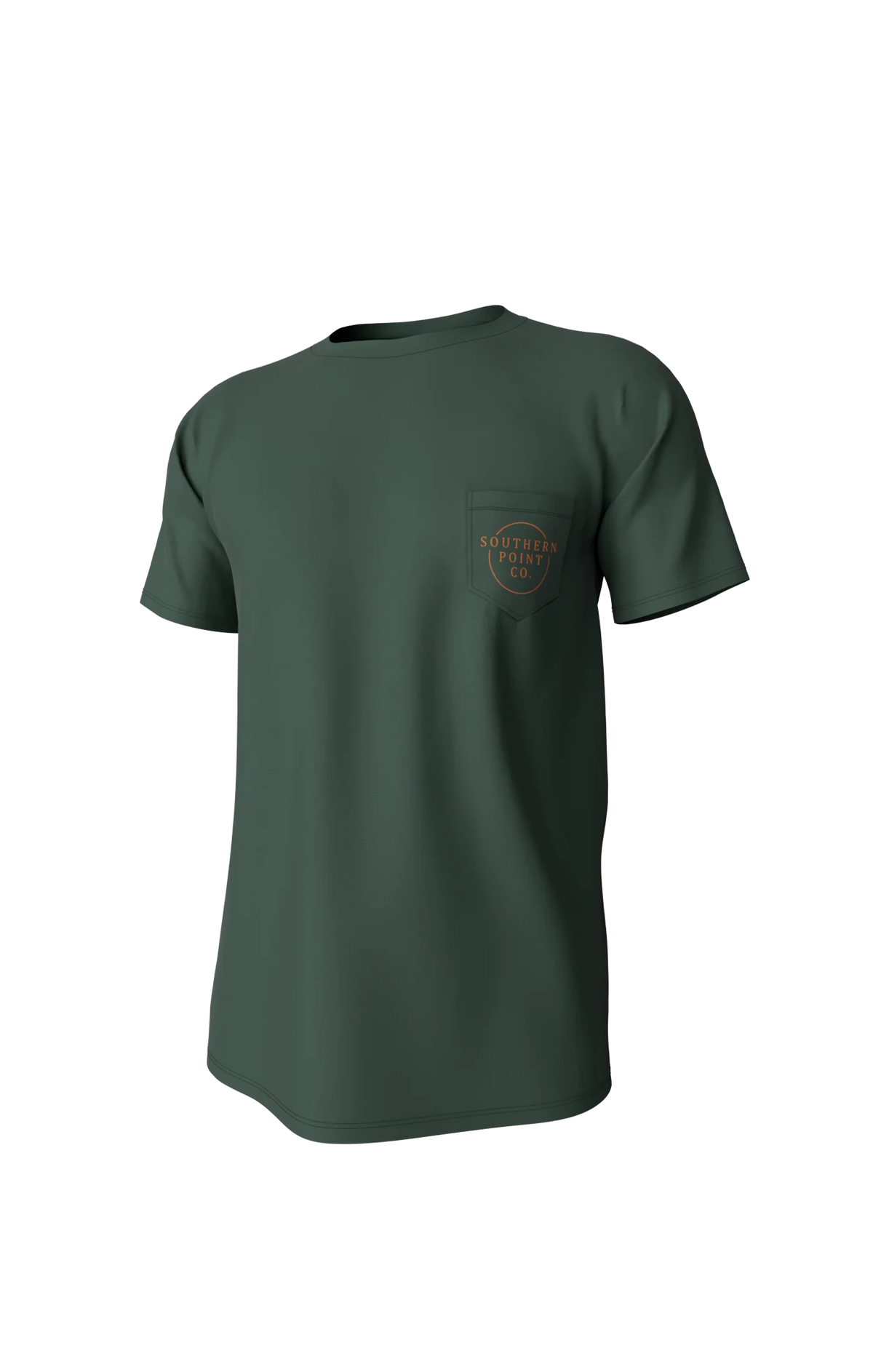 Southern Point Co. Men's Tees Southern Point Vintage Circle Greyton Short Sleeve Pocket Tee