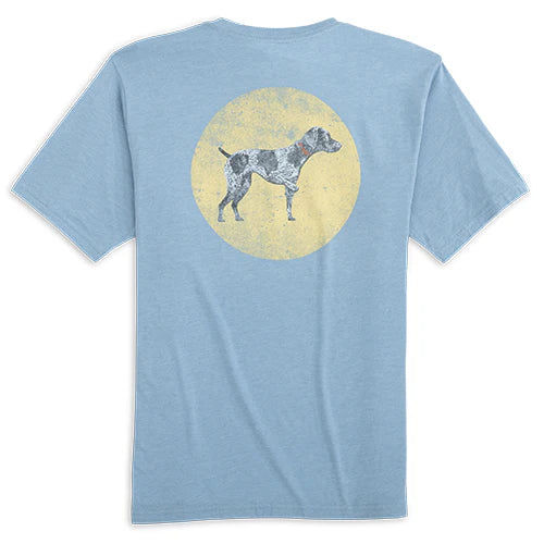 Southern Point Co. Men's Tees Southern Point Vintage Greyton Circle Short Sleeve Tee || David's Clothing