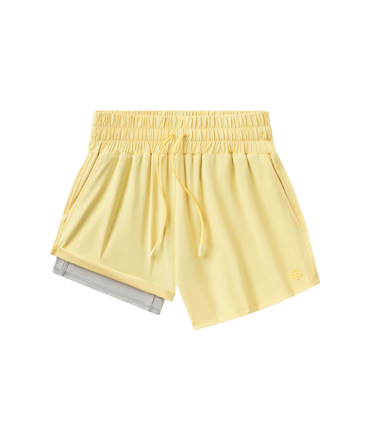 SOUTHERN SHIRT CO. Women's Shorts LEMON DROP / XS Southern Shirt Womens Lined Hybrid Shorts 2H009-1818