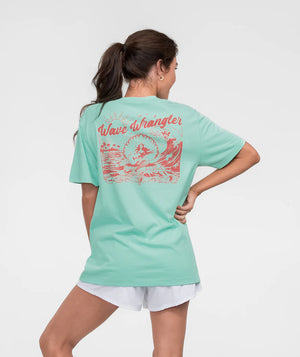 SOUTHERN SHIRT CO. Women's Tee Southern Shirt Wave Wrangler Tee SS