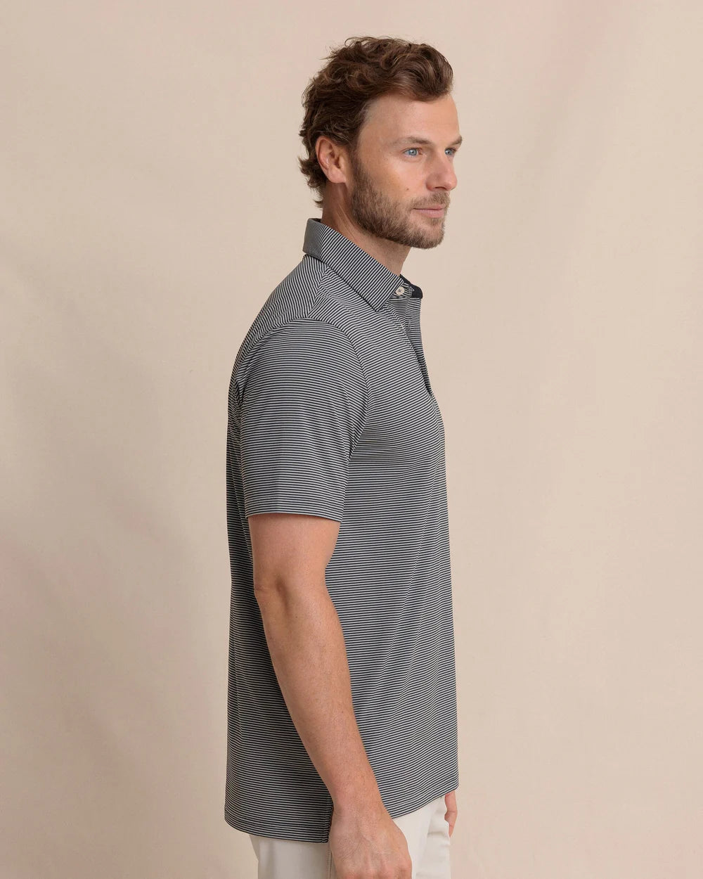 SOUTHERN TIDE Men's Polo Southern Tide brrr°-eeze Meadowbrook Stripe Polo