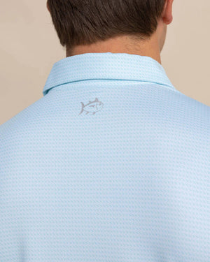 SOUTHERN TIDE Men's Polo Southern Tide Driver Getting Ziggy With It Printed Polo || David's Clothing 