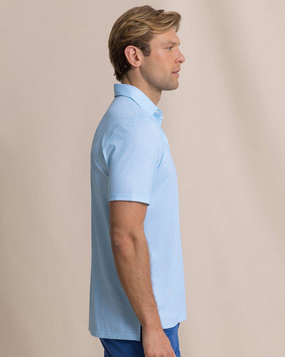 SOUTHERN TIDE Men's Polo Southern Tide Driver Paradise Shores Printed Polo