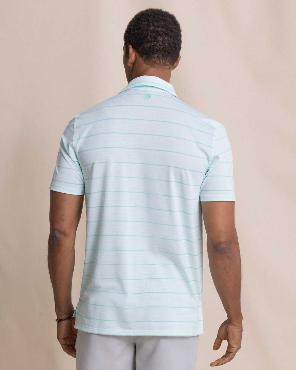 SOUTHERN TIDE Men's Polo Southern Tide Driver Wild Winds Stripe Polo