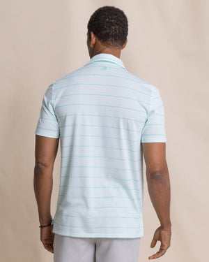 SOUTHERN TIDE Men's Polo Southern Tide Driver Wild Winds Stripe Polo