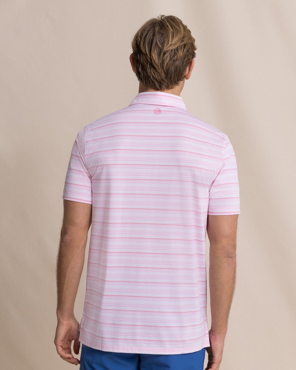 SOUTHERN TIDE Men's Polo Southern Tide Driver Wild Winds Stripe Polo