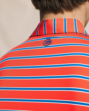 SOUTHERN TIDE Men's Polo Southern Tide Moonlight Bay Stripe Coastal Breeze® Performance Polo
