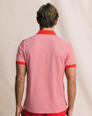 SOUTHERN TIDE Men's Polo Southern Tide Striped Skipjack Polo