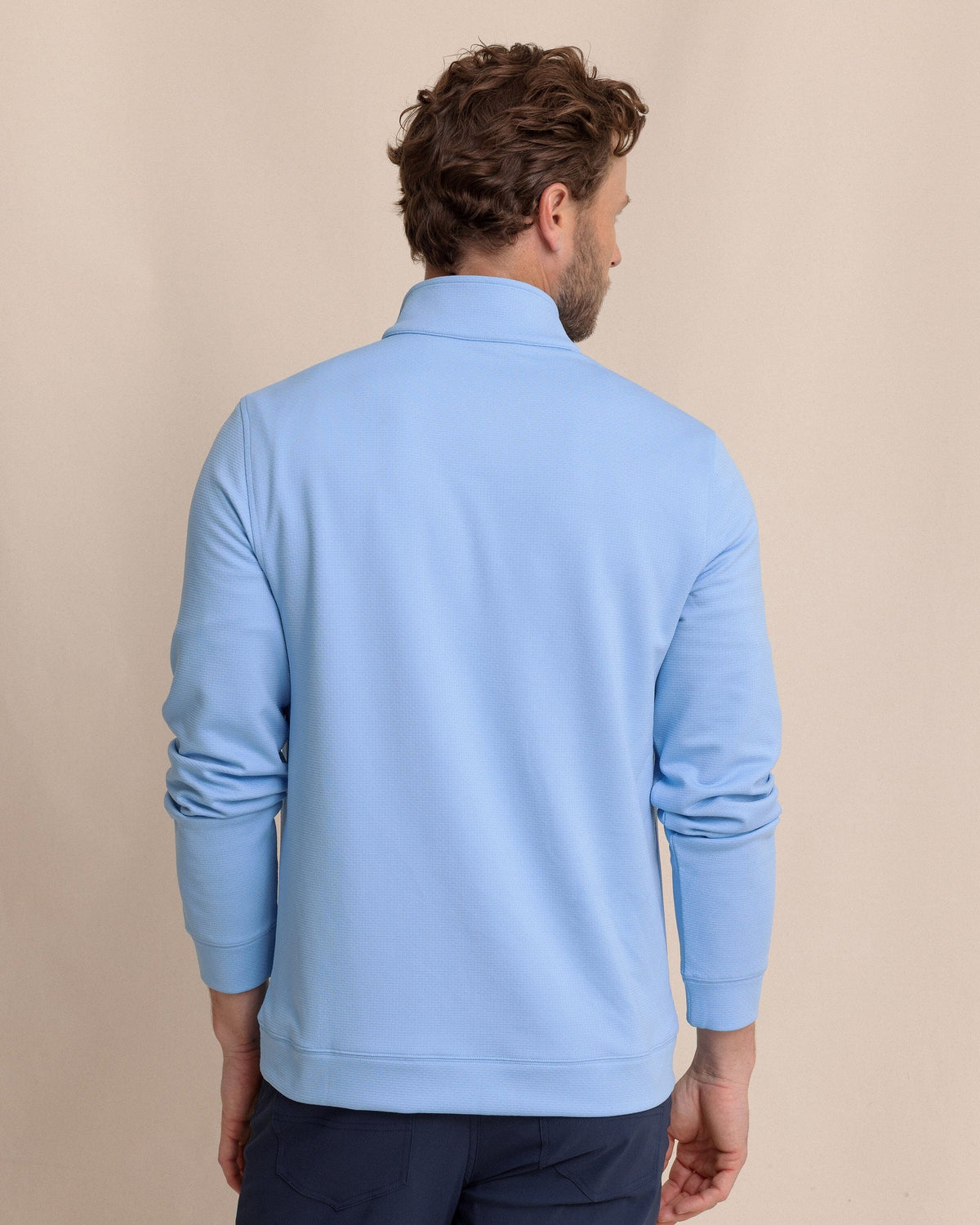 SOUTHERN TIDE Men's Pullovers Southern Tide Schooner Quarter Zip