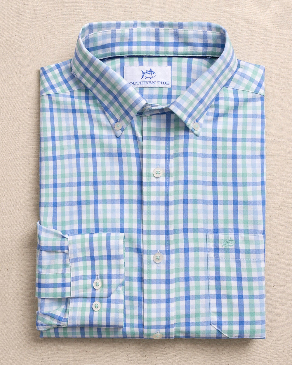 SOUTHERN TIDE Men's Sport Shirt FLORIDA KEYS / S Southern Tide Palm Valley Coastal Breeze Sport Shirt 122293038