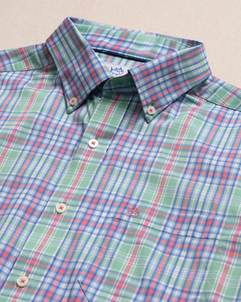 SOUTHERN TIDE Men's Sport Shirt Southern Tide Ocean Isle Coastal Breeze Sport Shirt