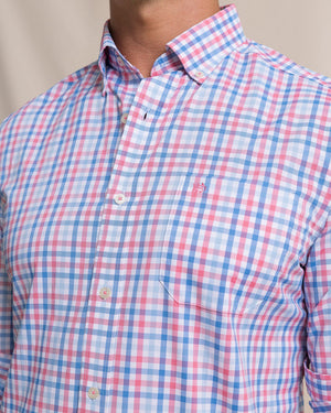 SOUTHERN TIDE Men's Sport Shirt Southern Tide Palm Valley Coastal Breeze Sport Shirt