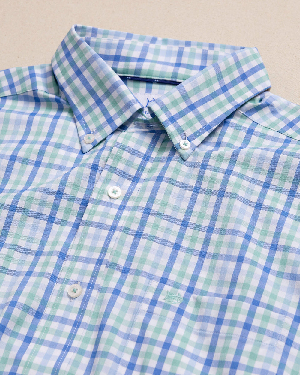 SOUTHERN TIDE Men's Sport Shirt Southern Tide Palm Valley Coastal Breeze Sport Shirt