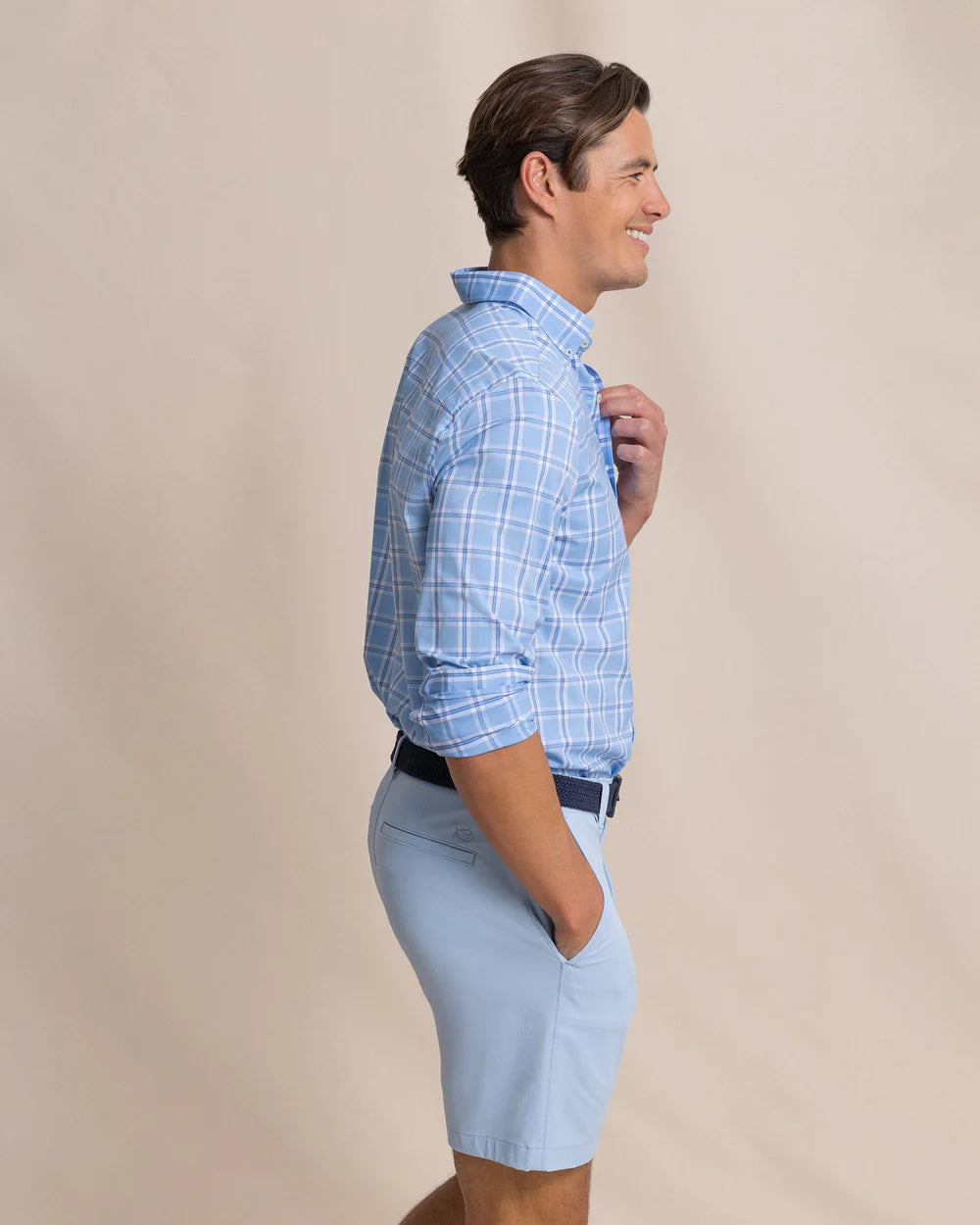 SOUTHERN TIDE Men's Sport Shirt Southern Tide South Beach Coastal Breeze Sport Shirt