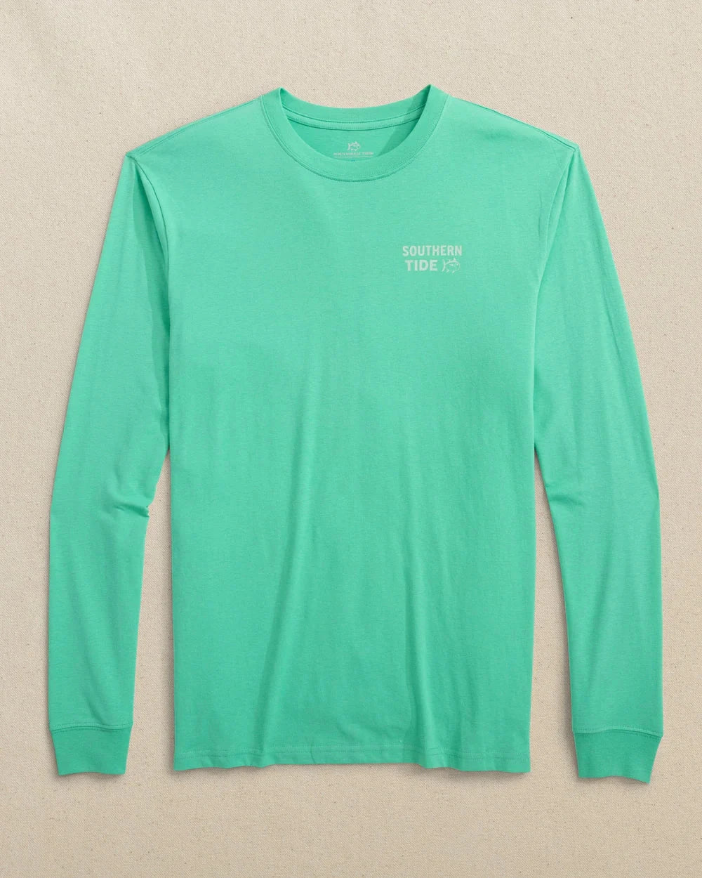 SOUTHERN TIDE Men's Tees Southern Tide ST Golf Badge Long Sleeve T-Shirt