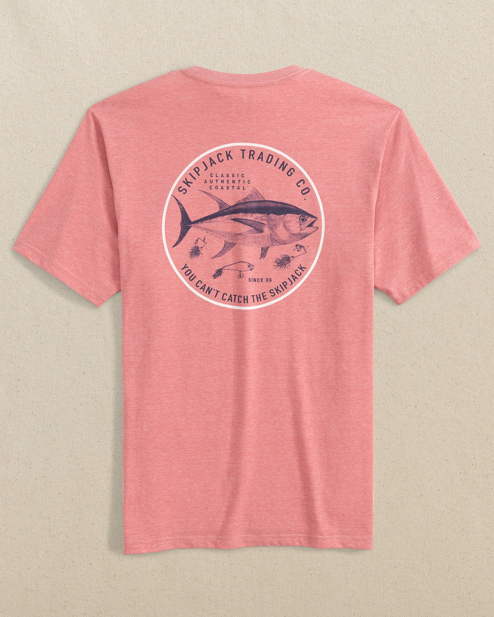 SOUTHERN TIDE Men's Tees Southern Tide You Can't Catch The Skipjack Heather SS T-Shirt